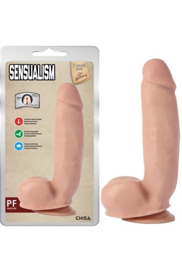 Sensualism 21cm Kıkırdaklı Gerçekçi Dildo