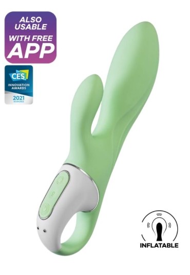 Censan Satisfyer Air Pump Banny 5 Telefon Kontrollü Anal Vibratör