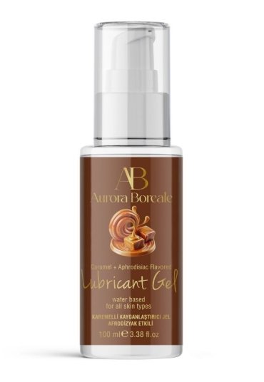 Aurora Boreale Karamel Aromalı Kayganlaştırıcı Jel 100 ML