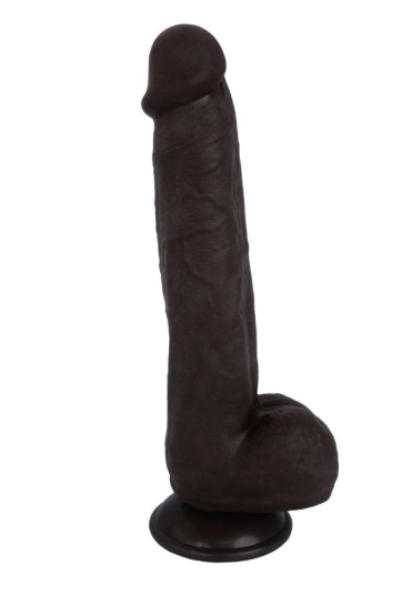 Censan Ultra Gerçekçi 24 Cm Model2 Brown Melez Kıkırdaklı Dildo