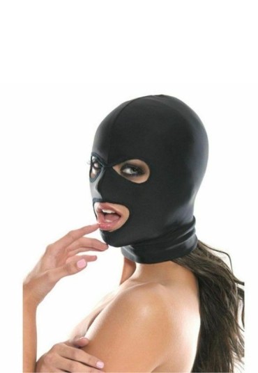 Censan Fantezi Fetish Maske Siyah