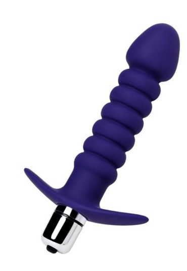 Censan Condal anal vibratör suya dayanıklı Mor, 14 cm