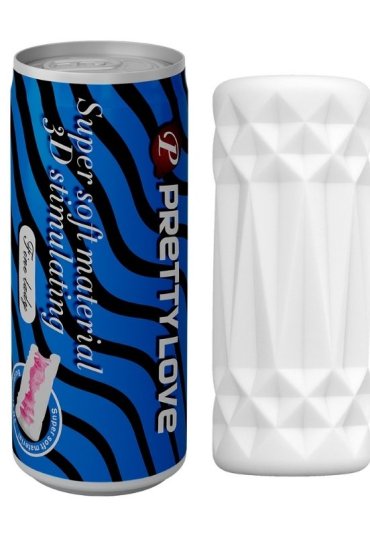 Censan Super Soft Material 3d Stimulating Kola Kutusu Şeklinde Mastürbatör Mavi