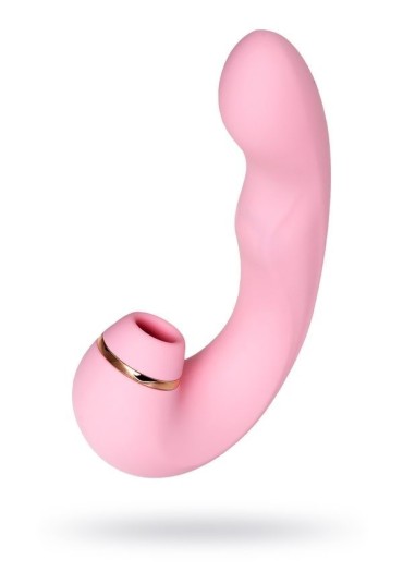 Censan Jos Juna Vakum ve Titreşimli 15cm Pembe Vibratör