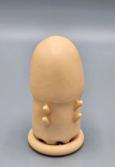 CENSAN Extender Cap Sitabella Penis Kılıfı, 2.5 inç, antenli, lateks