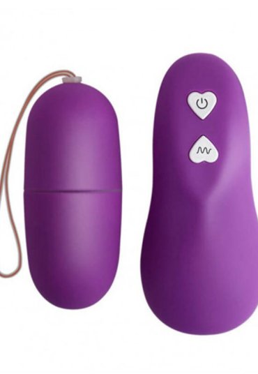 Man Nuo Uzaktan Kumandalı Mini Masaj Vibratörü Mor
