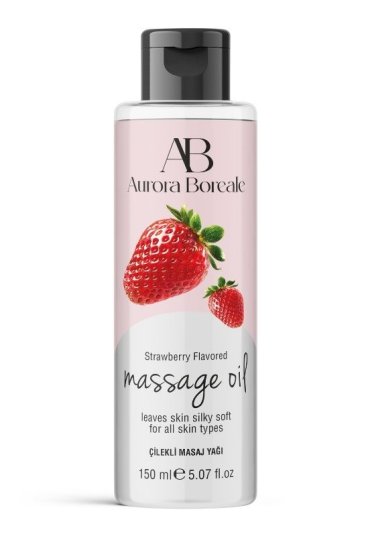 Aurora Boreale Çilek Aromalı Masaj Yağı 150 ML