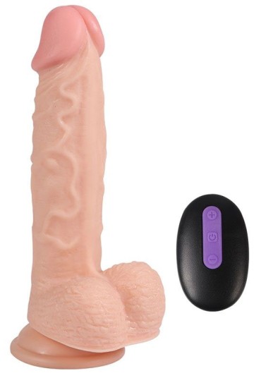 Hans Gerçekçi Vanztuzlu Realistik Şarjlı Uzaktan Kumandalı Dildo 21 cm