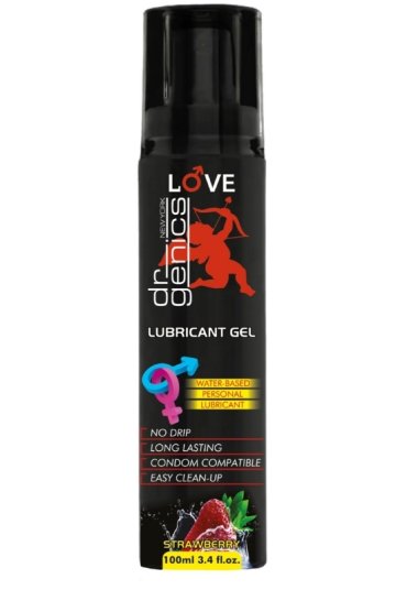 Dr Genics Lubrican Gel (Kayganlaştırıcı Jel) Çilek 100mg