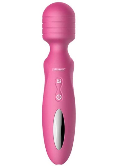 Xuanai Isıtmalı Şarjlı Wand Vibratör - Pembe