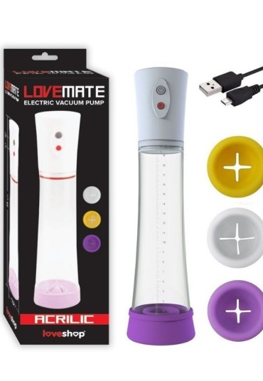 Love Mate Electrik Vacuum Pump Beyaz
