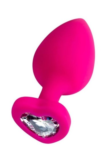 Censan Diamond Heart Anal Plug Pembe 9,5