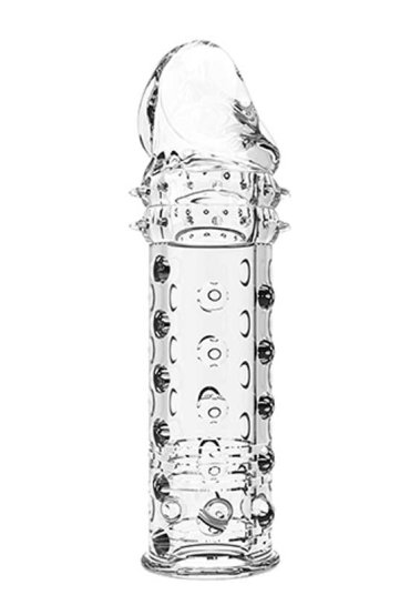 Penextender Tırtıklı Saydam Penis Kılıfı 16.3 cm