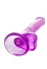 Censan Kıkırdaklı Jel Dildo Celiam, TPE, mor, 20,5 cm