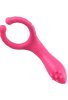 Testis Uyarıcılı Titreşimli Penis Halkası Pembe