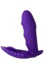 Censan Fash Klitoral Uyarıcılı Vibratör mor 12 cm