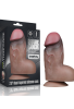 Censan 7.0 İnç Dual Layered Platinum Silicone Cock