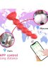 Censan Telefon Kontrollü Haley Rose Pulled Beads Anal Plug – Siyah