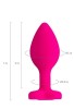 Censan Diamond Heart Anal Plug Pembe 7 cm 18 g
