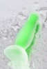 Censan Beyond Victor Glow Karanlıkta Parlayan Anal Plug Silikon Şeffaf 10 cm
