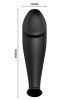 Censan Special Anal Stimulation 10 Cm Dildo Anal Plug Tıkaç