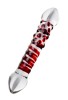 Censan Sexus Çift Taraflı Cam Dildo 21 cm