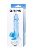 CENSAN Jel Dildo Mavi 15,8 cm
