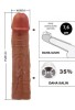 Censan Chelsea Gerçek Hissiyatlı Uzatıcı Penis Kılıfı