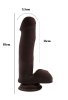 Philander Melez 18cm Kıkırdaklı Gerçekçi Dildo