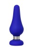 Censan Slassic Anal Plug Boyut L Mavi, 13 cm