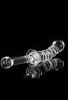 CENSAN 23cm Tırtıklı Cam Dildo