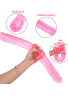 Noctis 46cm Pembe Çift Taraflı Dildo No:88