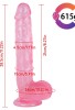 Noctis 28cm Pembe Realistik Dildo No:82
