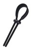 Censan Kement Keb Model silikon siyah 14 cm Penis Halkası