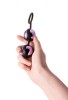 Raspy vajinal topları, ABS plastik Mor 14 cm