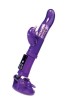 Klitoral Uyarıcı Vibratör TPR Mor 22,5 cm