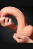 Censan 11 İnç Dual Layer Platinum Silicone Cock