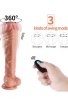 Jihad Knight Uzaktan Kumandalı Şarjlı Realistik Penis Döner Başlı 25.5 cm