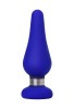 Censan Slassic Anal Plug Beden S mavi 10 cm