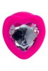 Censan Diamond Heart Anal Plug Pembe 9,5