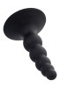 Censan POPO Bootes Anal Plug silikon siyah 10 cm