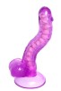 Censan Kıkırdaklı Jel Dildo Celiam, TPE, mor, 20,5 cm