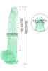 Noctis 33cm Yeşil Realistik Dildo No:154