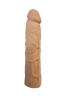 Gerçekçi Melez Penis Kılıfı Et Dokusunda 17 cm
