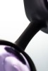 Raspy vajinal topları, ABS plastik Mor 14 cm