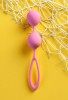 Censan Rai Vajinal Kegel Egzersiz Topları Açık Pembe 17 cm