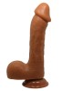 Censan Realistik Vantuzlu Melez Dildo Penis