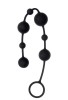 CENSAN Coron Anal Boncuk Silikon Siyah 35,9cm