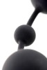 CENSAN Coron Anal Boncuk Silikon Siyah 35,9cm