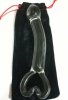 CENSAN Kalp Detaylı Cam Dildo